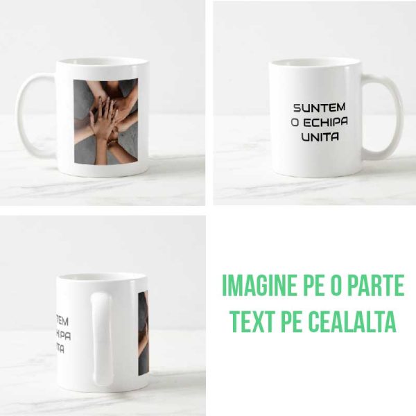Cana alba personalizata - imagine 8
