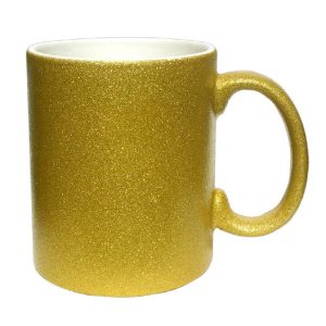 Cana aurie cu sclipici personalizata