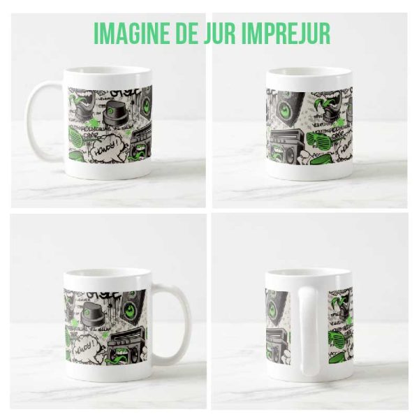 Cana alba personalizata - imagine 4