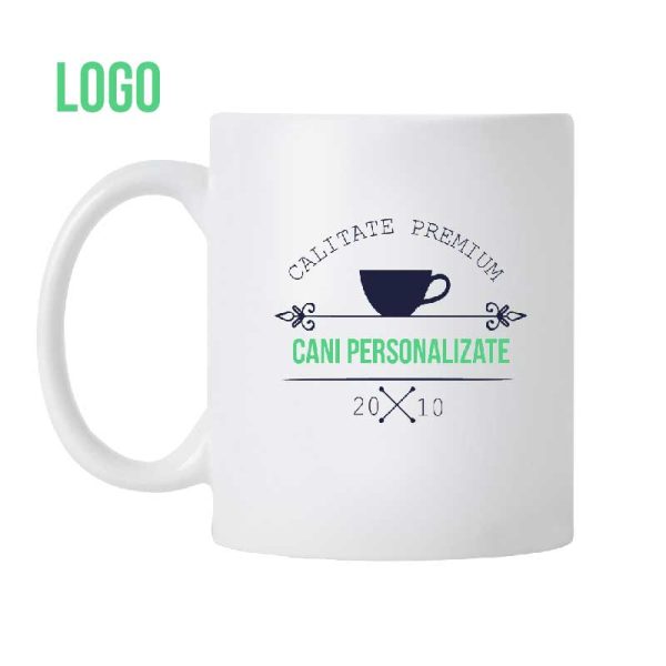 Cana alba personalizata - imagine 2