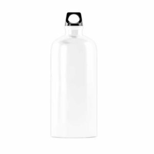 Bidon sport metalic personalizat cu nume, logo sau text, design modern și rezistent