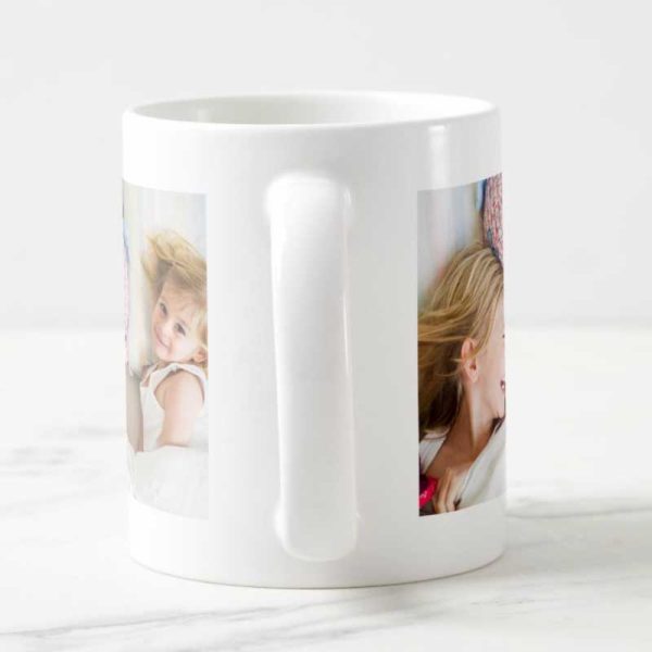 Cana personalizata cu trei poze - imagine 4