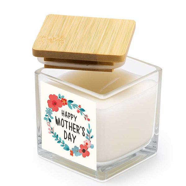 Lumanare parfumata cubica,  personalizata - imagine 4