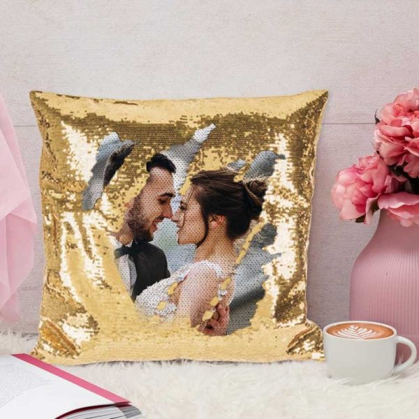 Perna cu paiete, diferite culori, personalizata cu mesaj si/sau poza - imagine 4
