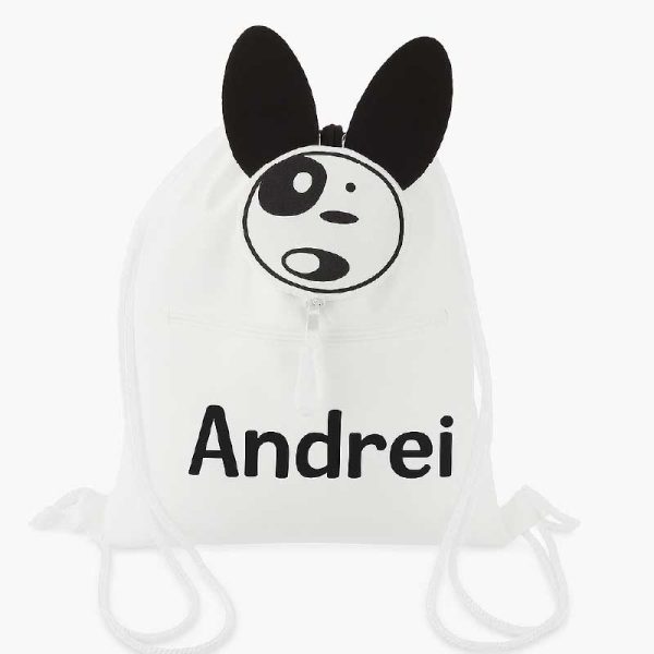 sac pentru gradinita personalizat cu numele copilului
