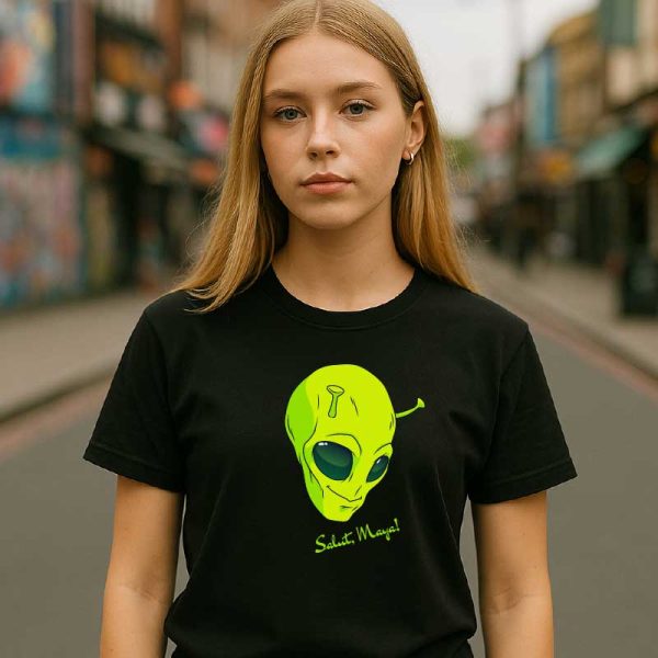 Tricou Alien personalizat – Salut, [Numele Tău]! - imagine 2