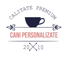 cani personalizate logo