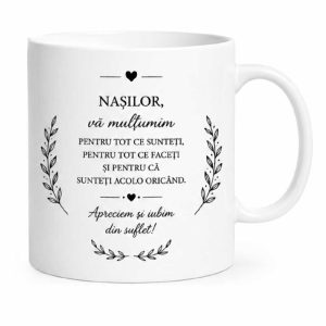 Cană pentru Naşi  - Va multumim!