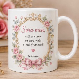 Cană -  Sora mea - prietena mea