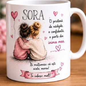 Cană -  Sora mea, o prietena de nadejde