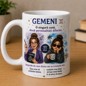 Cană pentru zodia Gemeni