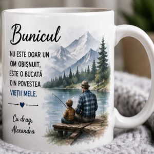 Cană pentru Bunicul - personalizata cu nume