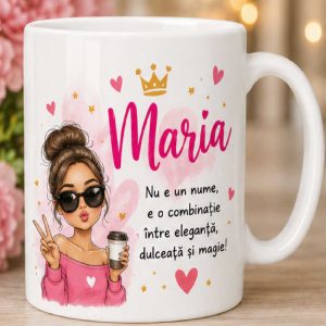 Cană - Maria - Eleganta, dulceata si magie